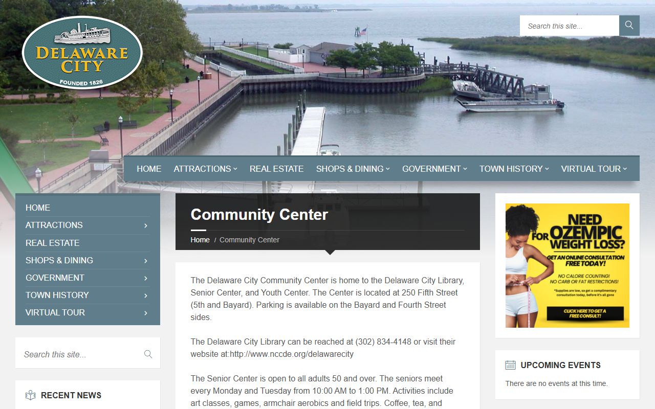 Delaware City Community Center Phone Directory