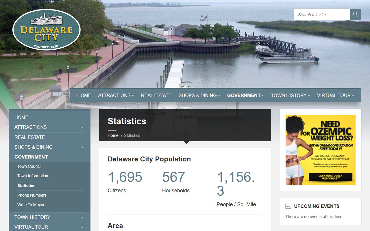 Delaware City Phone Directory statistics and contact