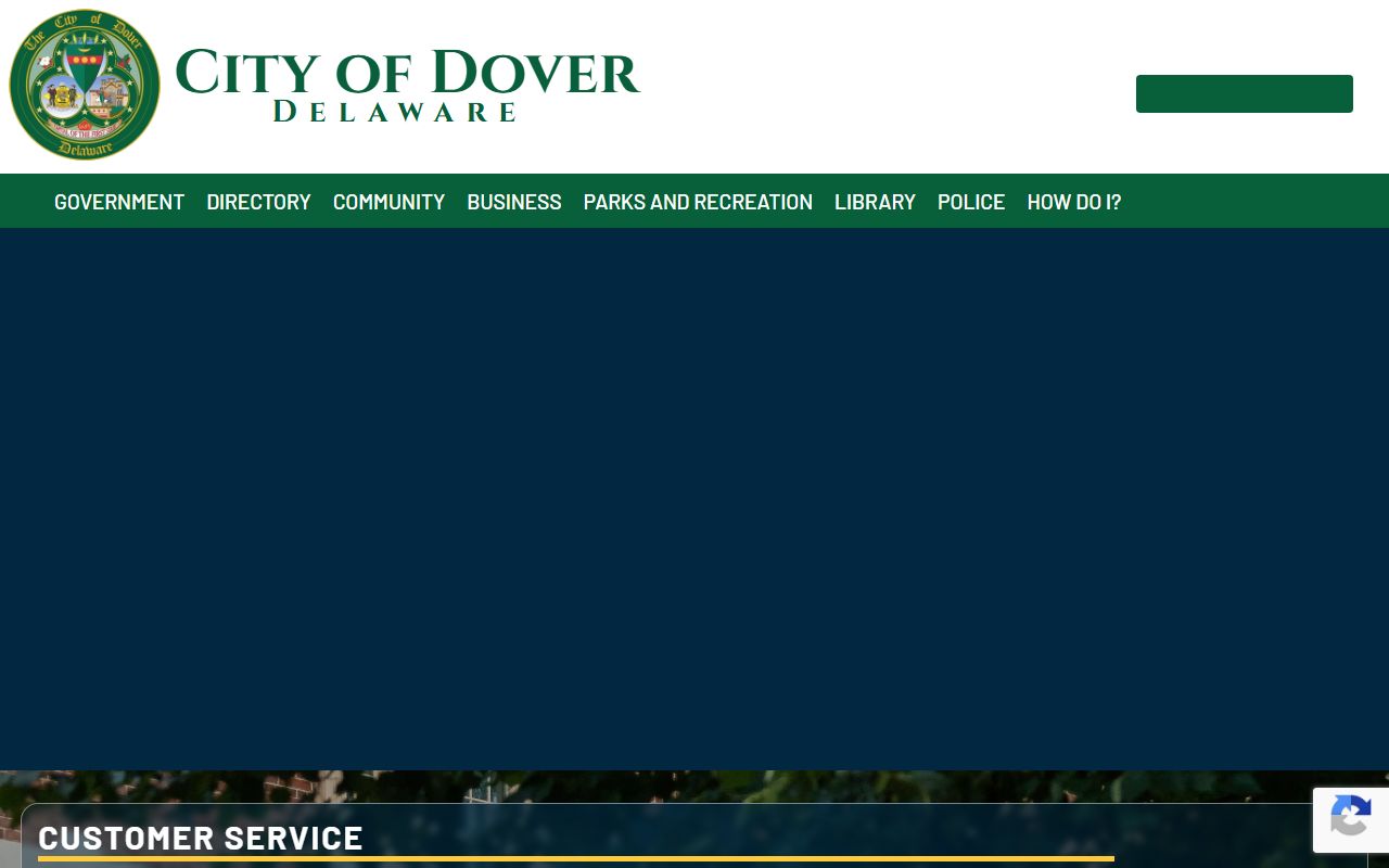 Dover Delaware city homepage Phone Directory
